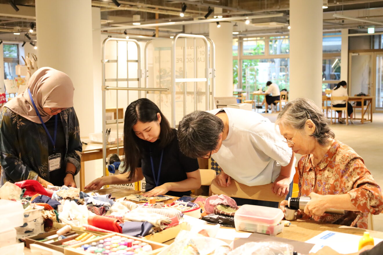 ワークショップの様子の写真