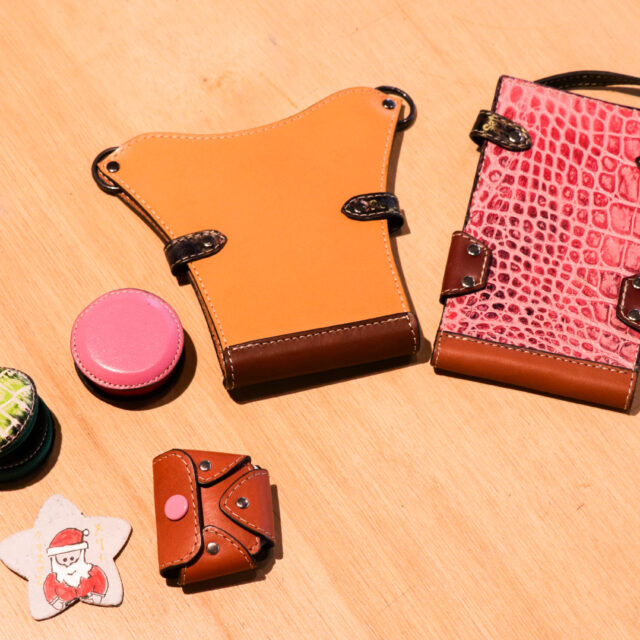 革製品をつくる講習会