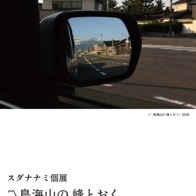 スダナナミ個展　〽鳥海山の峰 とおく
