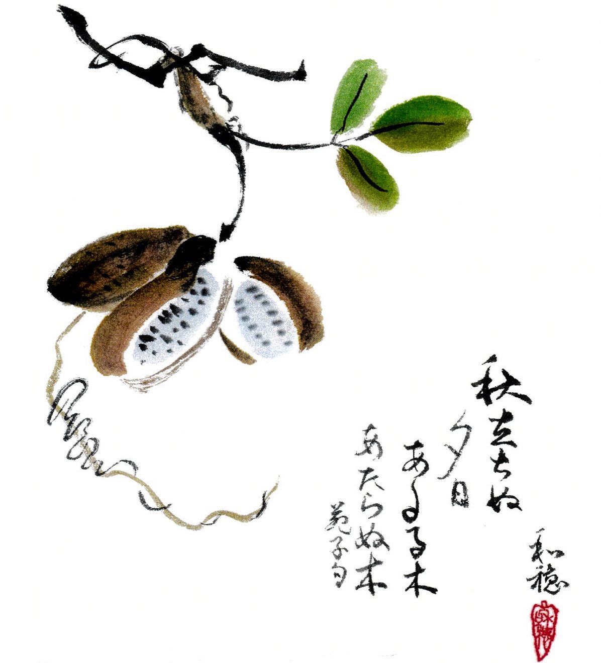 秋田市文化創造館パートナー事業 全日本積穂俳画協会秋田教室「第37回俳画作品展」